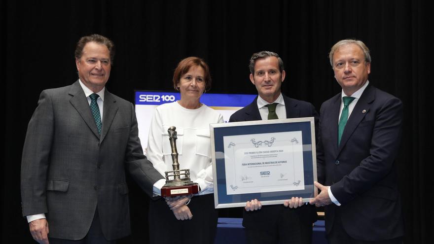 Así fue el premio &quot;Gijón ciudad abierta&quot; a la Feria de Muestras (en imágenes)