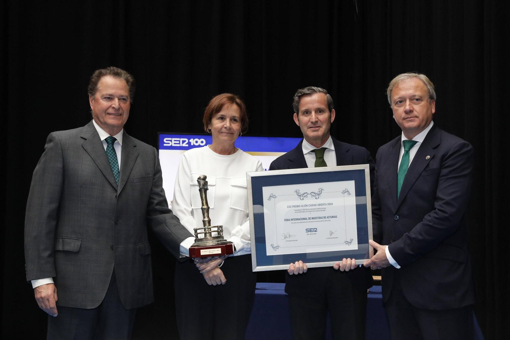 Así fue el premio &quot;Gijón ciudad abierta&quot; a la Feria de Muestras (en imágenes)