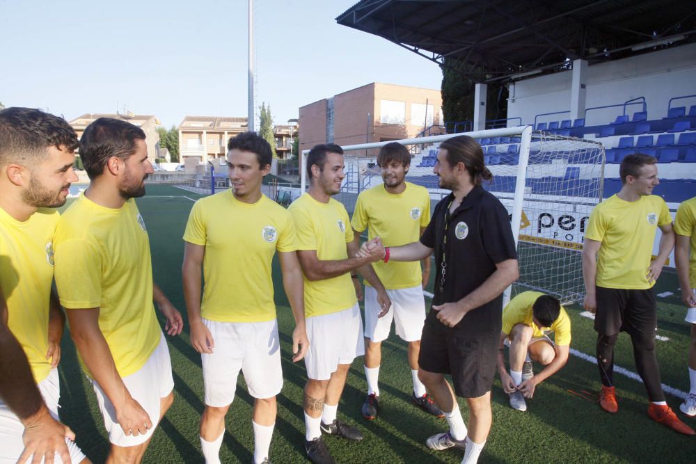 Primer entrenament del Banyoles de la pretemporada