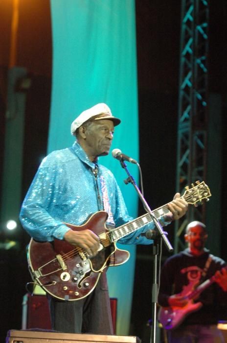 ACTUACION DE .CHUCK BERRY. EN EL AUDITORIO DEL ...