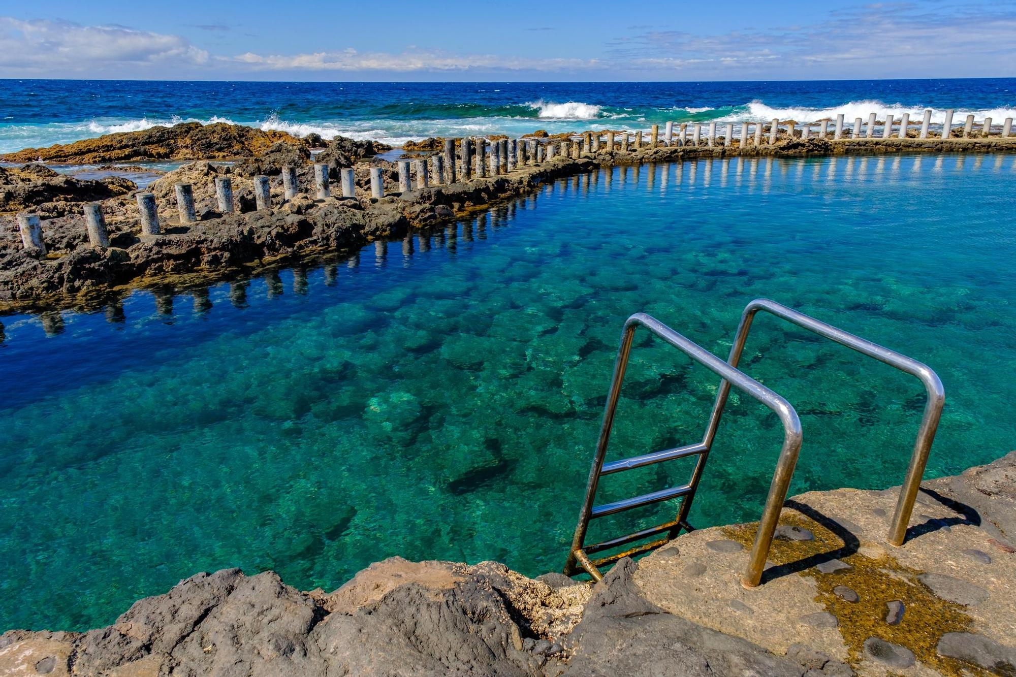 Las salinas de Agaete.