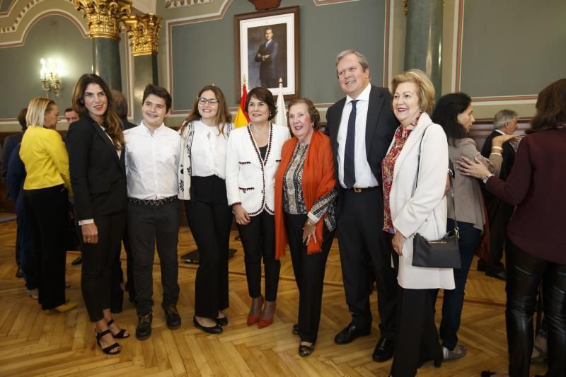 23.04.18 Las Palmas de Gran Canaria. Acto de toma de posesión de la nueva presidenta de la ZEC, Jimena Delgado-Taramona Hernández. Delegación del Gobierno de Canarias.  Foto Quique Curbelo  | 23/04/2018 | Fotógrafo: Quique Curbelo