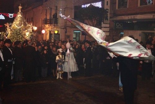 La Virgen del Castillo sale por las calles de Yecla