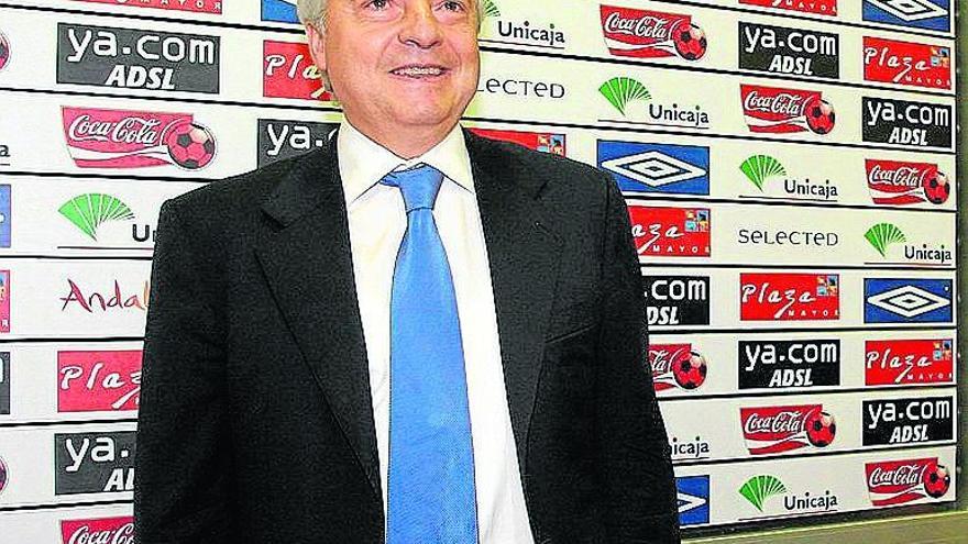 Serafín Roldán, expresidente del Málaga CF.