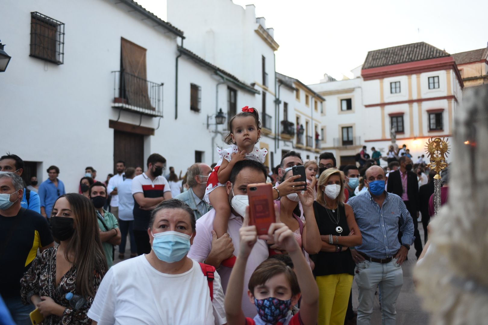 La Virgen del Socorro vuelve a las calles tras la pandemia