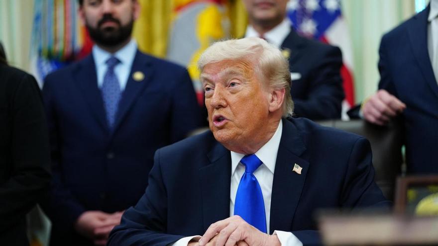 Trump afirma que no está 