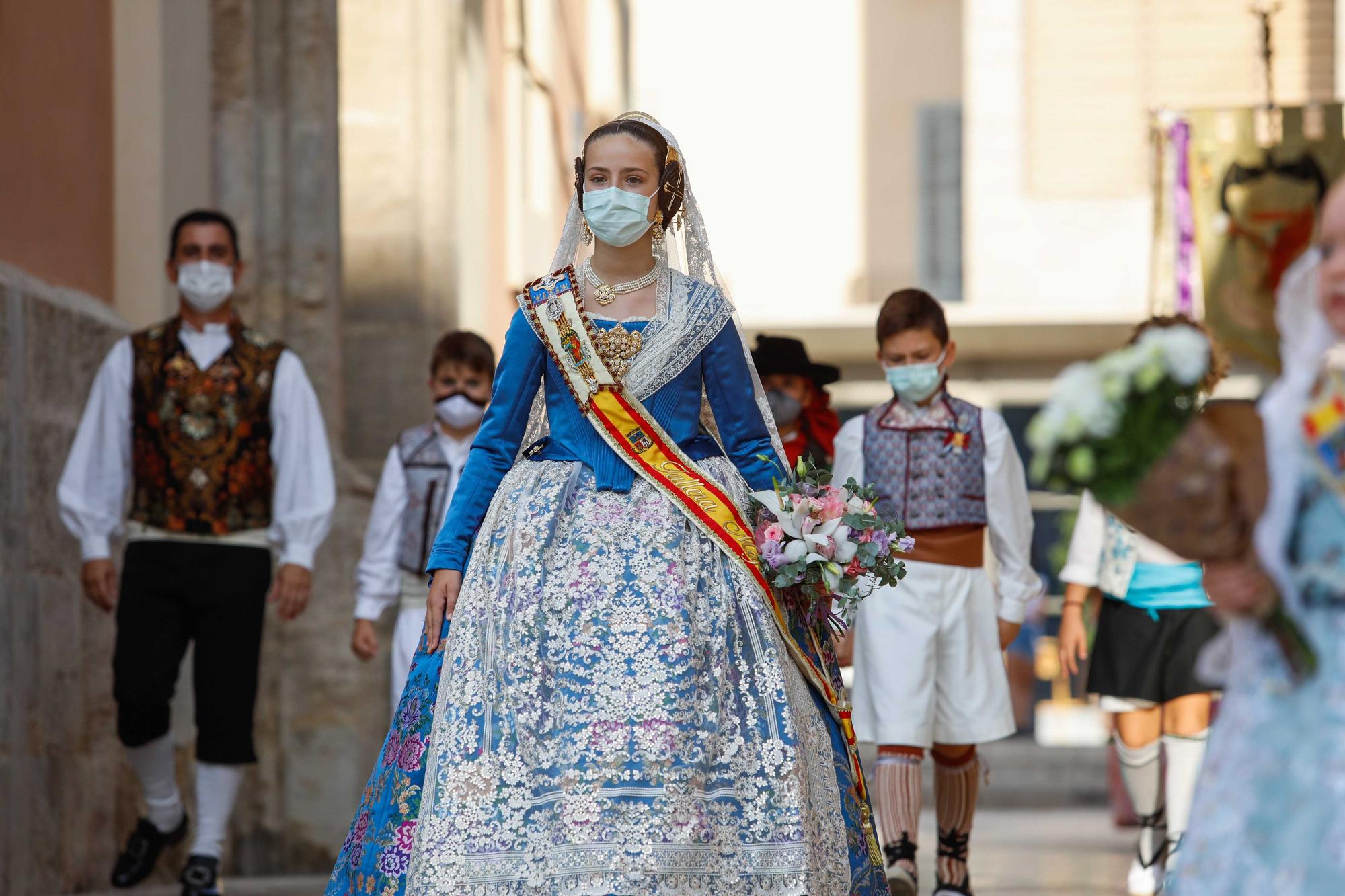 Búscate en el primer día de la ofrenda por las calles del Mar y Avellanas entre las 18:00 y las 19:00 horas