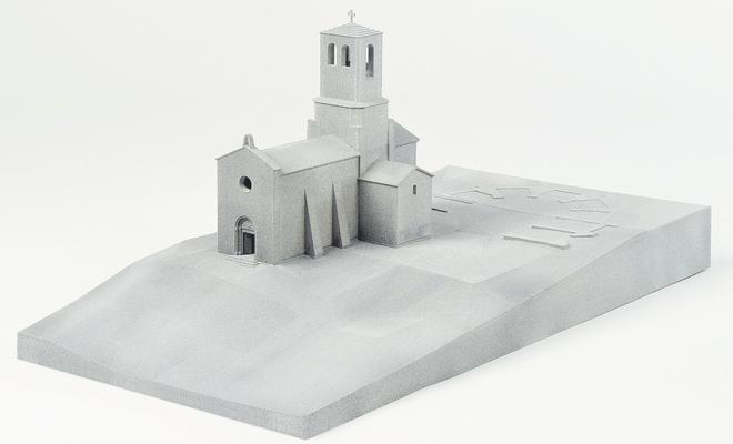 L’evolució de la Seu de Manresa, en maquetes