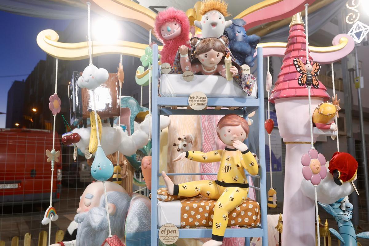 Nono, la falla infantil hecha de sueños de Malvarrosa-Ponz-Cavite