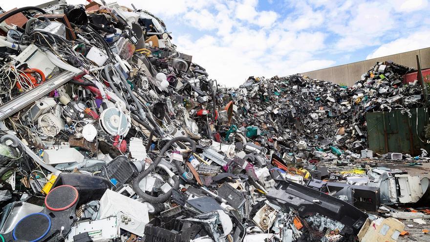 La basura electrónica se dispara y solo se recicla el 22%