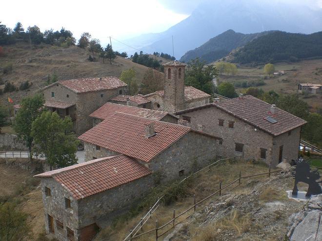 Gisclareny, pueblo más pequeño de Cataluña