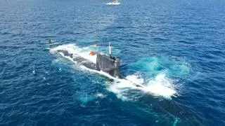 El submarino S-81 ‘Isaac Peral’ supera un hito con su primera inmersión