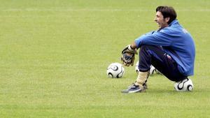 El portero de la selección Gianluigi Buffon en una foto de archivo. EFE/Daniel Dal Zennaro
