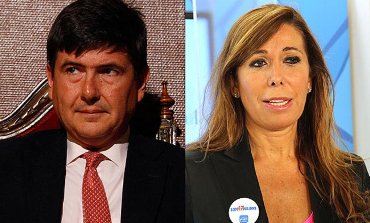 Manuel Pimentel i Alicia Sánchez-Camacho.