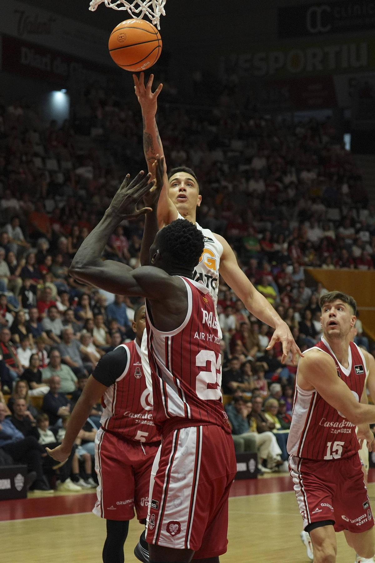 Fotos del partit entre el Bàsquet Girona i el Saragossa Fotos del partit entre el Bàsquet Girona i el Saragossa