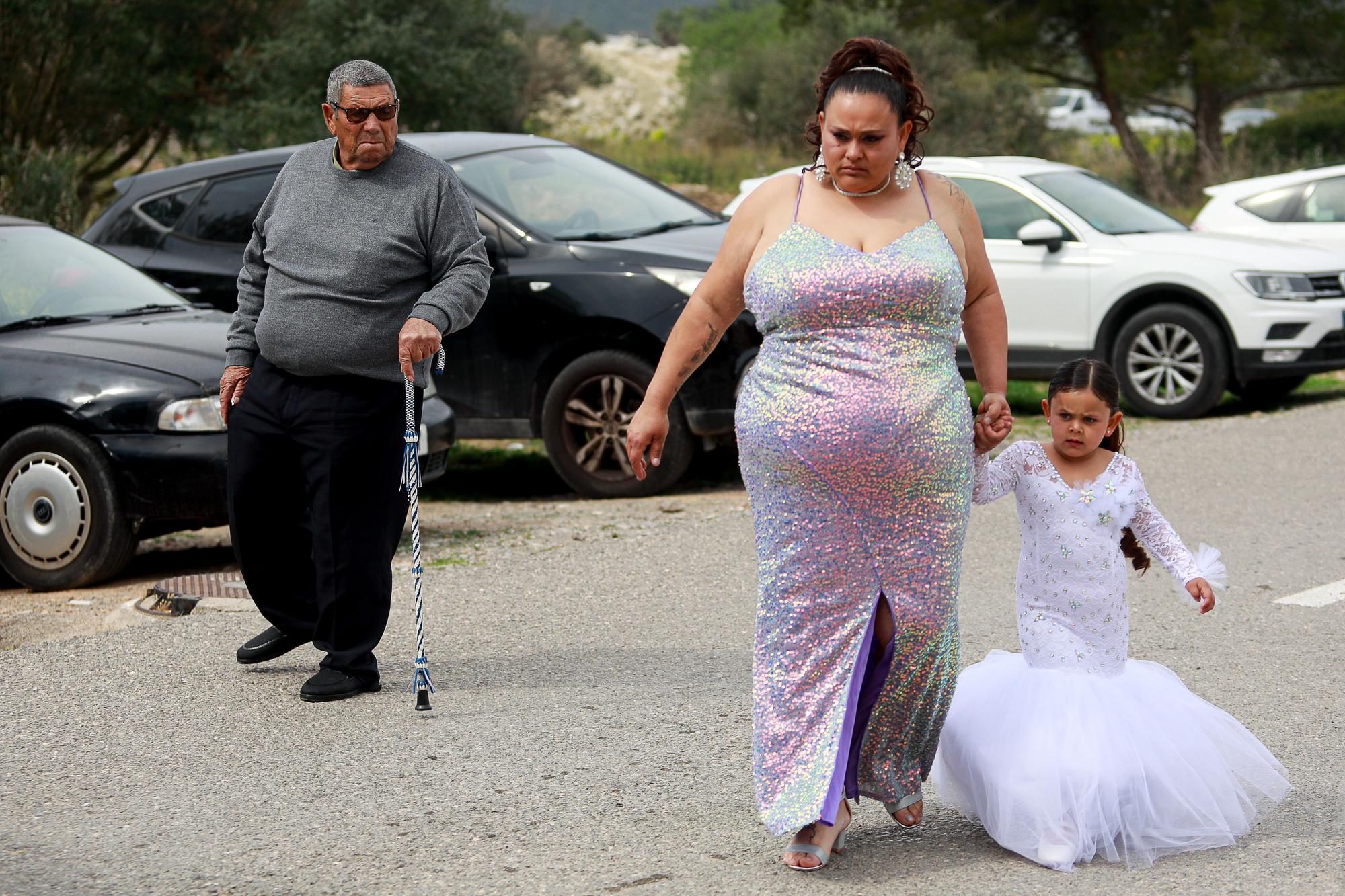 FOTOS | Las imágenes de la gran boda gitana de Lucía y Daniel en Ibiza