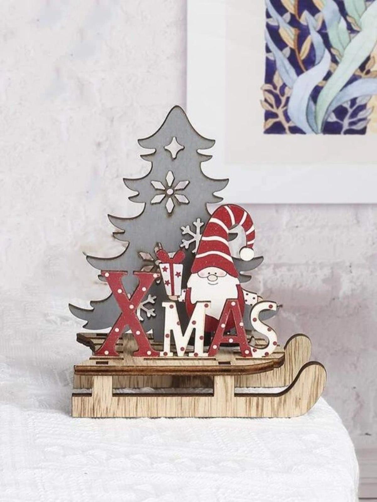 Objeto decorativo Navidad de Shein (precio: 2,50 euros)