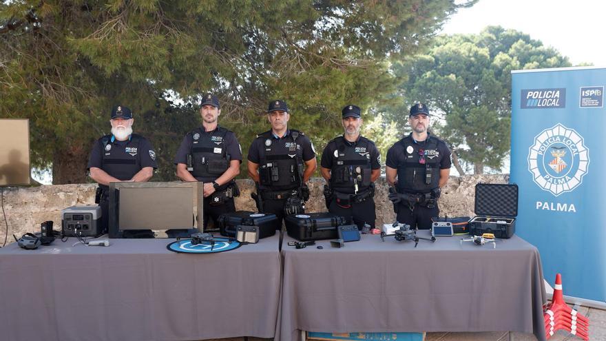 La Policía Local vigilará Palma con drones