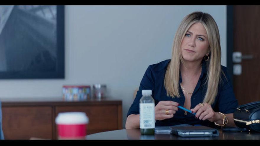 Aniston en una secuencia de la película