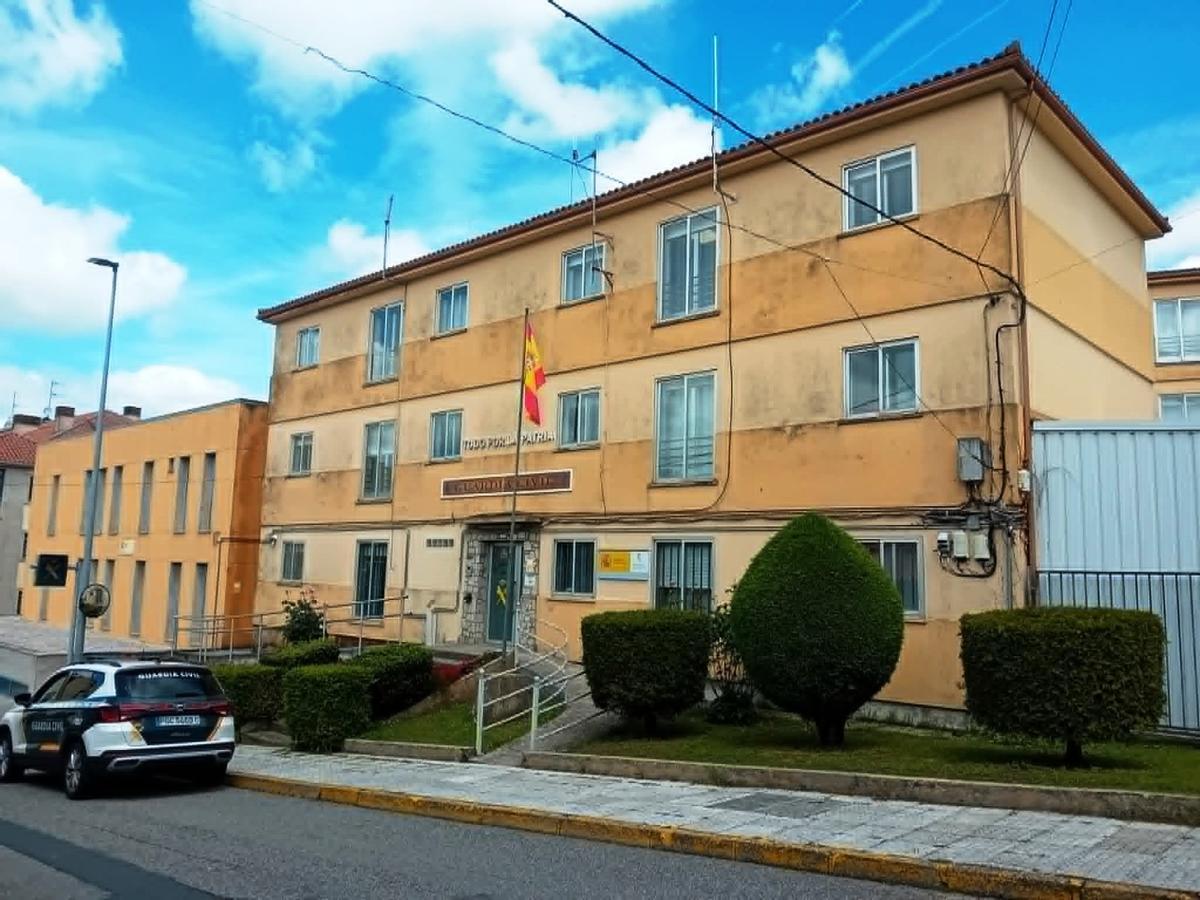 A presenza da Garda Civil no municipio de Lalín