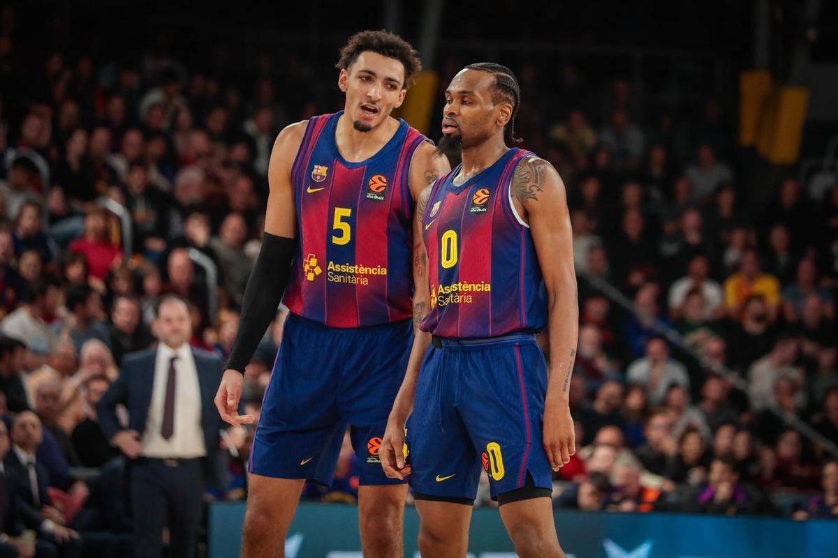 El joven estadounidense reconoce que aprende cada día de jugadores más experimentados como Kevin Punter