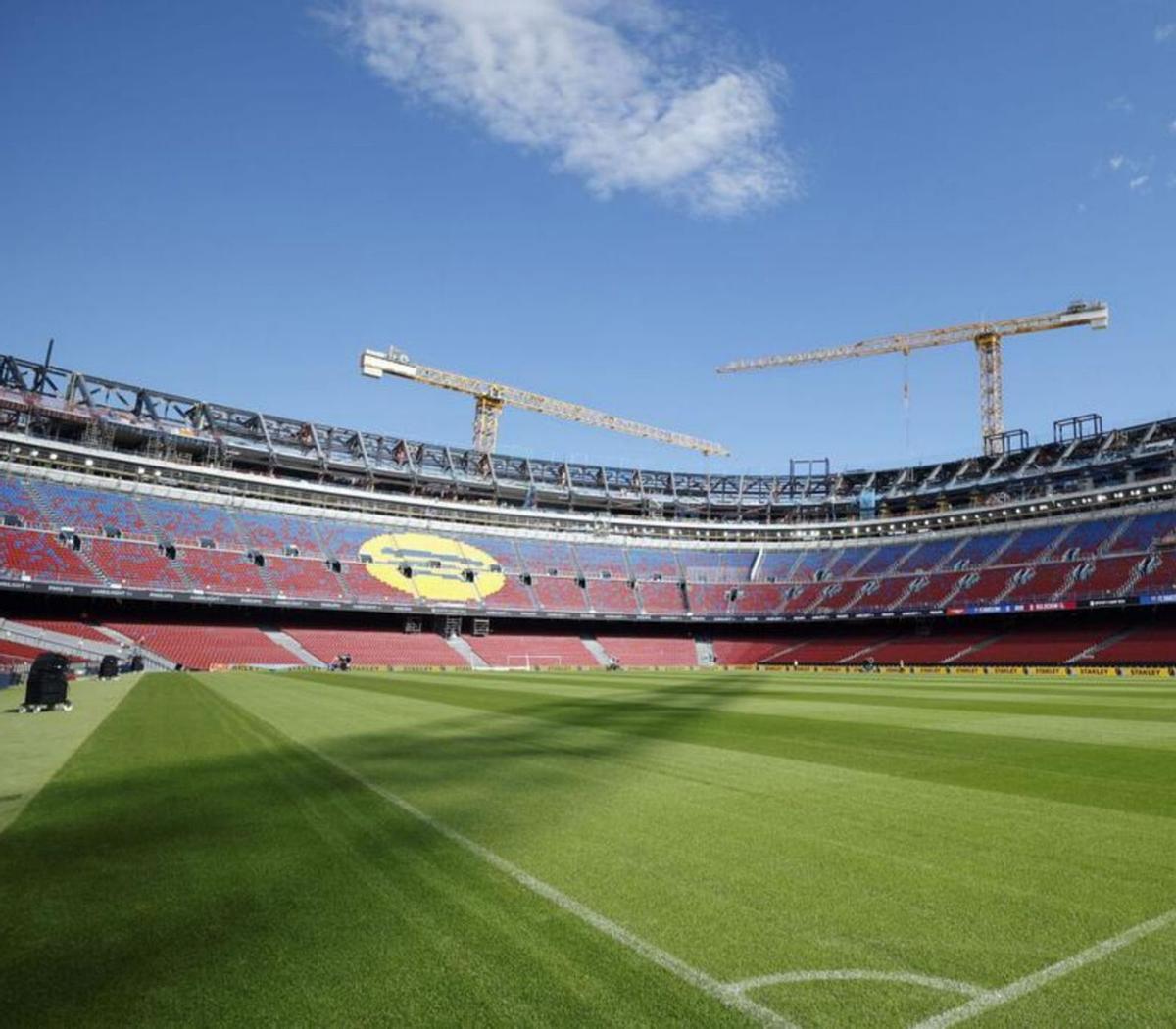 El Camp Nou es posa a prova El Camp Nou es posa a prova