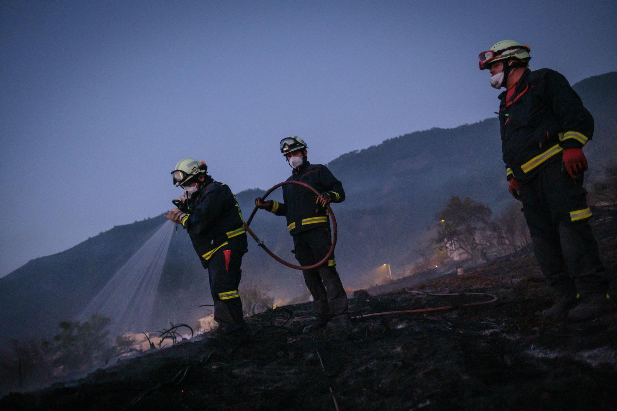 Incendio en La Orotava