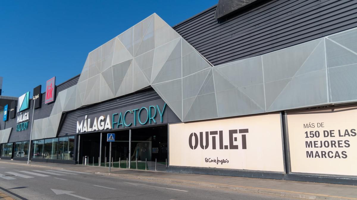 El centro comercial Málaga Factory