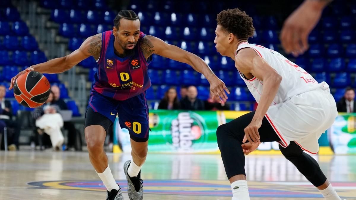 Kevin Punter, en el duelo ante Hapoel Tel Aviv