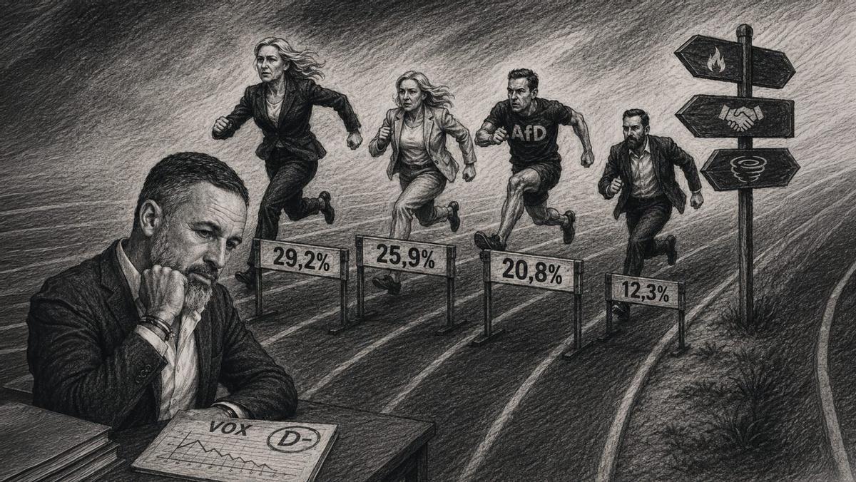 El dilema d’Abascal: ¿Le Pen o Meloni?