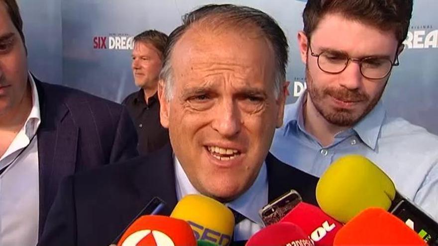 Tebas, sobre Cristiano: "Creo que la salida a Italia le favorece fiscalmente"