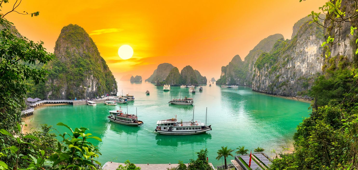 Bahía de Halong, Vietnam.