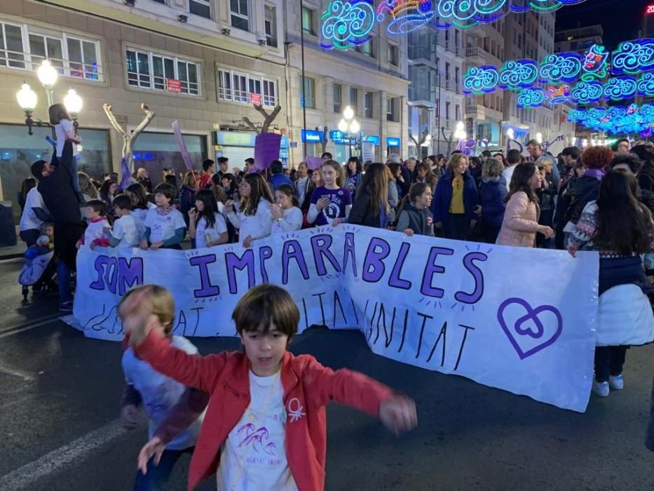 Manifestación del 8M en Alicante