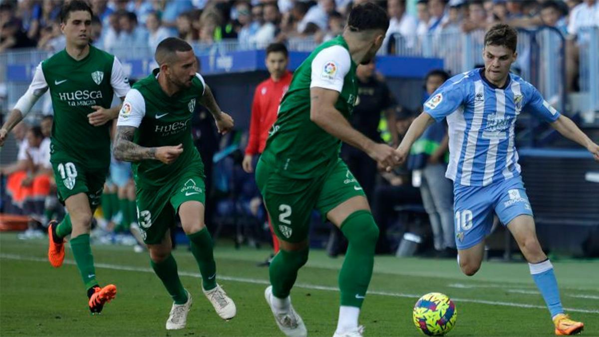 Resumen, goles y highlights del Málaga 0 - 0 Huesca de la jornada 38 de LaLiga Santander