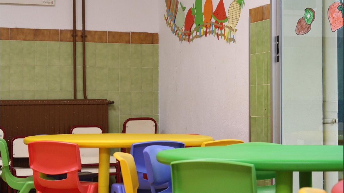 Imagen de archivo un aula de Educación Infantil.