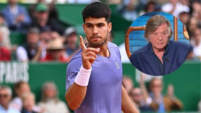 Adriano Panatta, leyenda del tenis, sobre Alcaraz: "Prefiere la libertad aunque le cueste más derrotas"