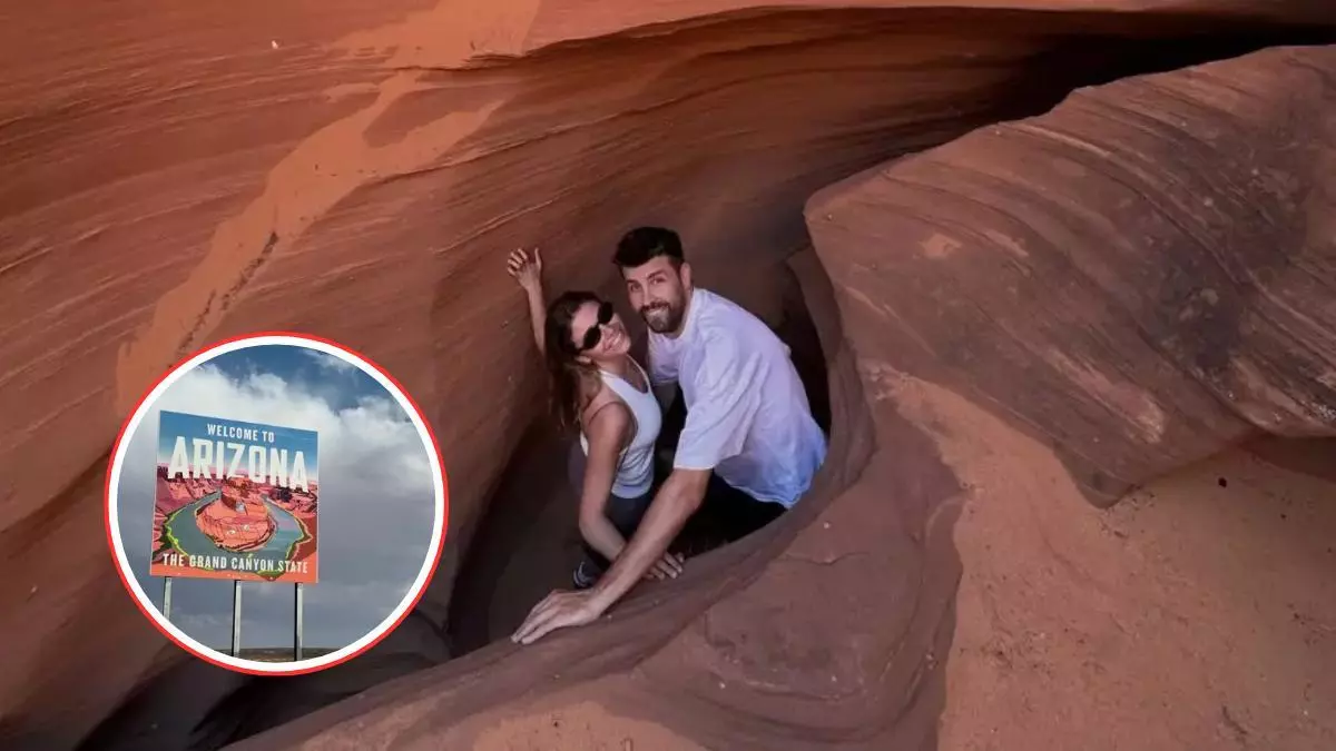 Piqué y Clara Chía pasan de los rumores de crisis desde el Gran Cañón: "Gracias por quitarle lastre a la Reina"