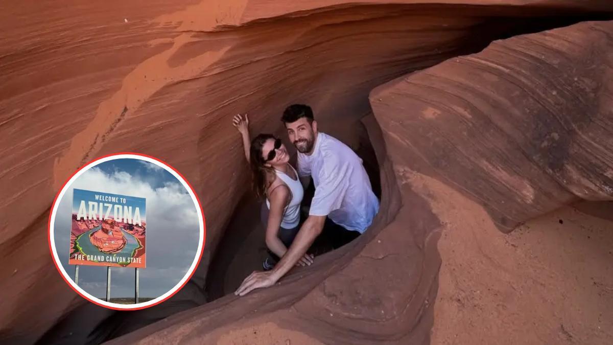Gerard Piqué y Clara Chía disfrutan de sus vacaciones en Arizona (Estados Unidos).