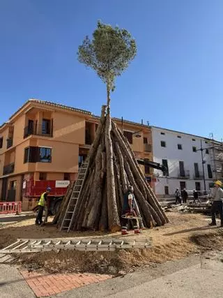 Fontanars dels Alforins estrena una hoguera infantil por Sant Antoni