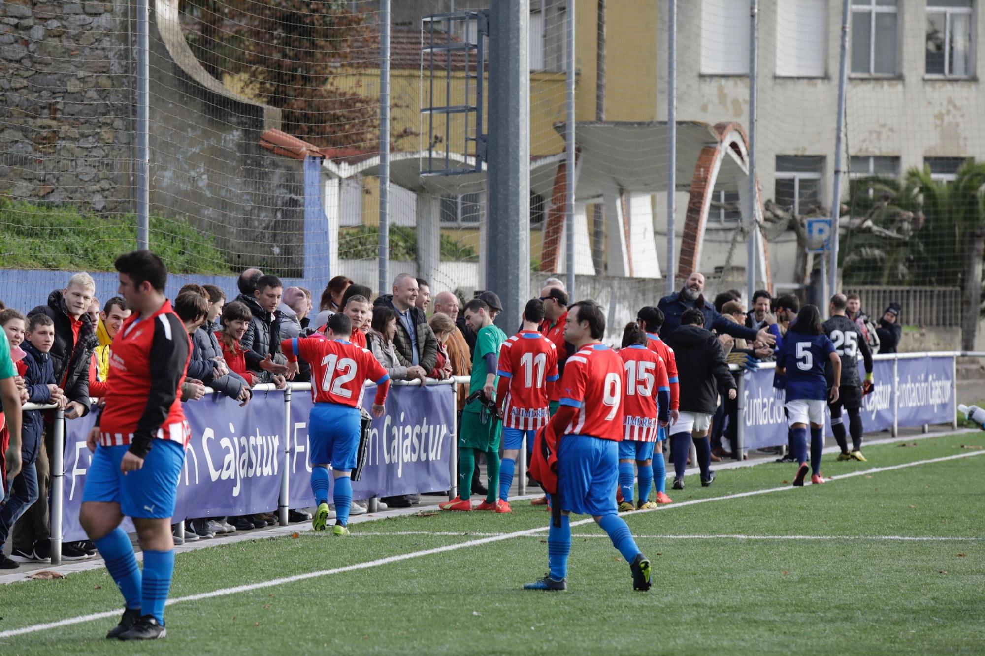 El derbi asturiano genuine, en imágenes