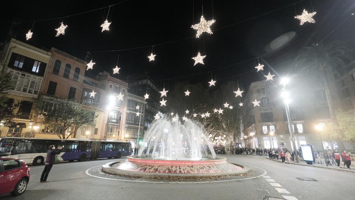 La Navidad llega a Palma: así ha sido el encendido de luces