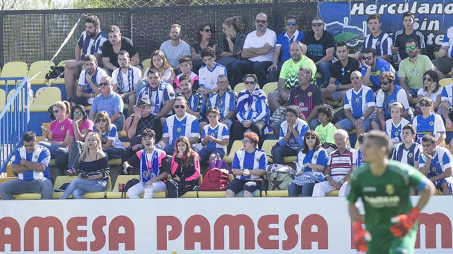 El Hércules llega tarde al amistoso frente al Villarreal por esta razón