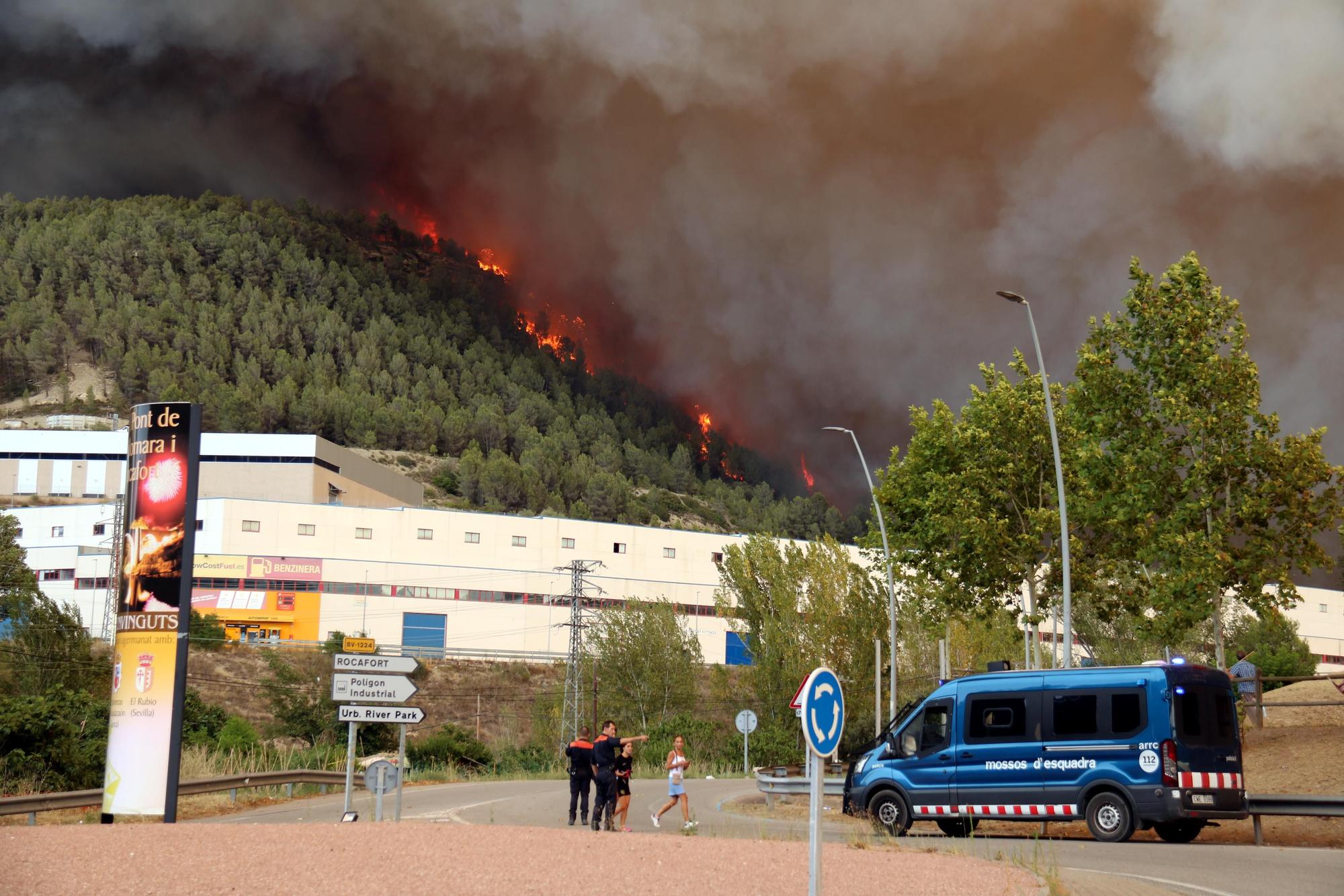 Incendi al Bages