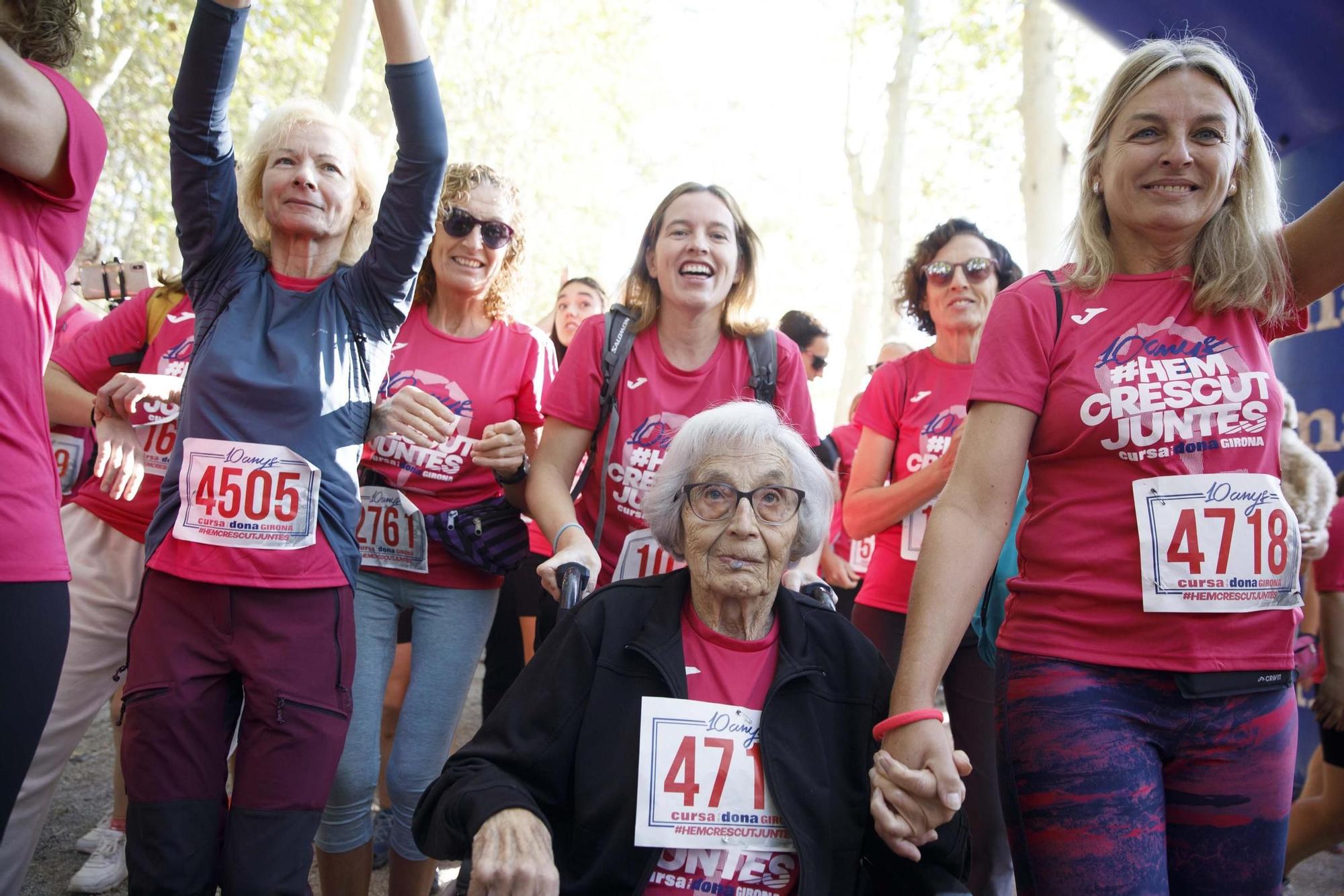 Les millors imatges de la 10a edició de la Cursa de la Dona