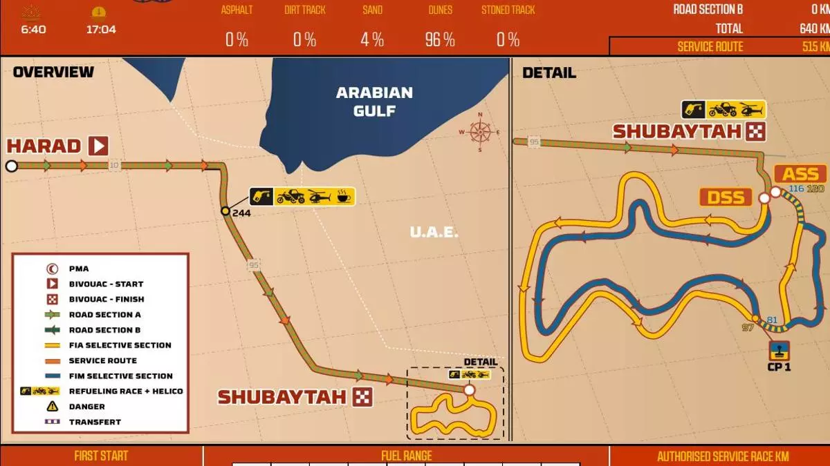 Dakar 2025, etapa 10: recorrido, horario y dónde ver hoy por TV y online
