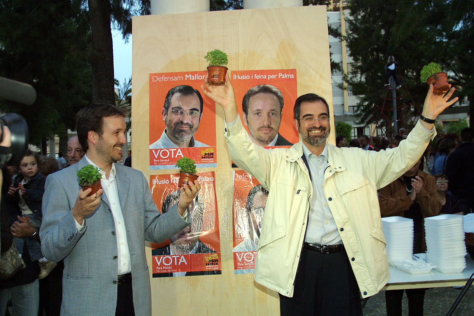 Los momentos de la vida política de Pere Sampol