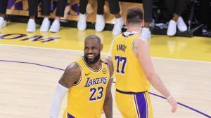 LeBron James, jugador de los Lakers
