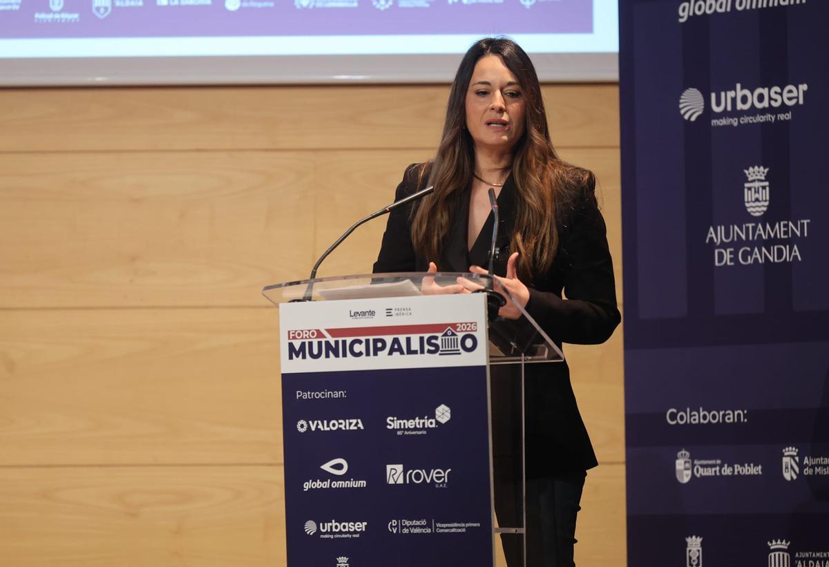 La comissionada del Govern d’Espanya per a la reconstrucció, Zulima Pérez