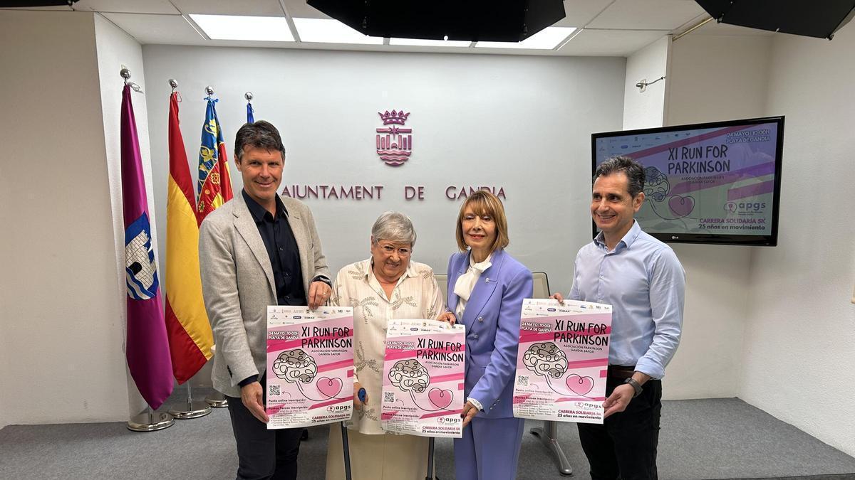 Imagen de la presentación de la XI edición Run for Parkinson