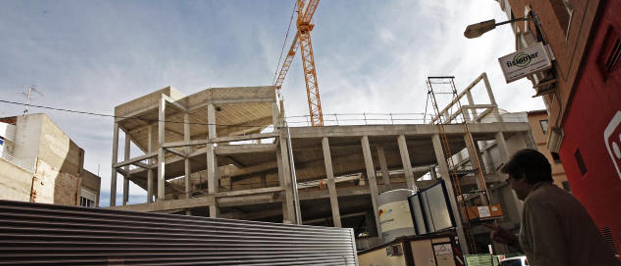 La obra del Auditorio lleva parada dos años y medio.